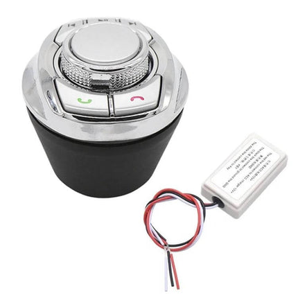 Car Cup Holder Remote Button With Eight Functions For Easy In Car Use - compact ABS remote fits cup holder with eight keys, battery powered, easy install