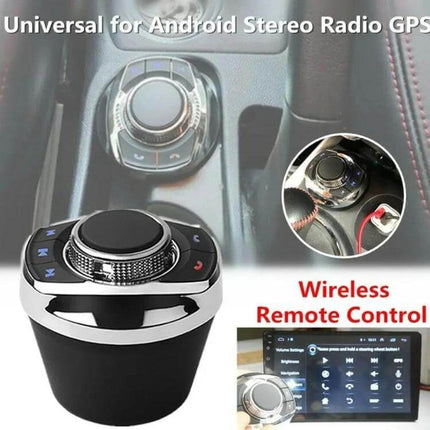 Car Cup Holder Remote Button With Eight Functions For Easy In Car Use compact ABS wireless remote fits cup holder for safe reach and control