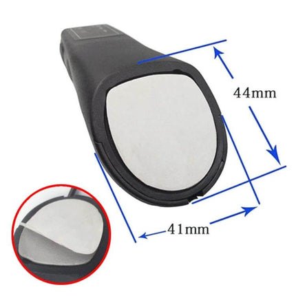 Steering Wheel Controller For Cars With Volume And Track Control - compact ABS+PU on-wheel audio control pad (44x41mm) with adhesive backing