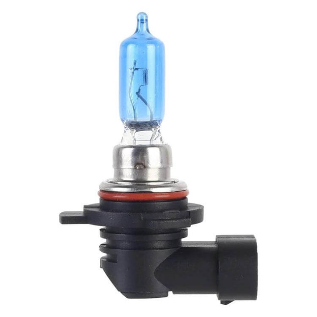 Halogen Car Fog Lights For Everyday Driving On Ground Vehicles - 12V 55W blue halogen bulb with plug-in base for fog, rain, and low-light driving