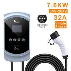 Home 7KW Wall-Mounted EV Charger for Efficient Electric Vehicle Charging