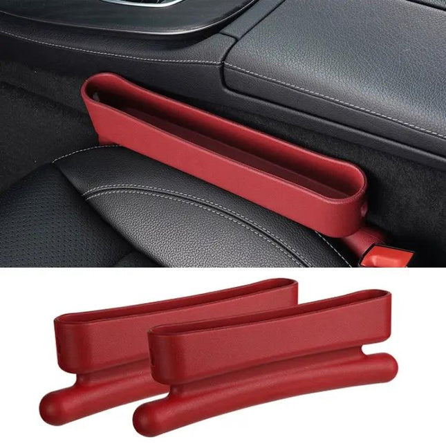 Car Gap Storage Box For Car Seats Crevice Organizer 1 Pair | Syndmart
