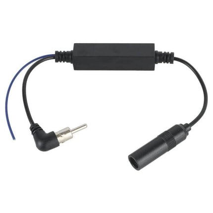 Universal Car FM Radio Antenna Signal Amplifier Booster inline signal amplifier cable for improved in-car FM reception