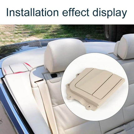 Convertible Rear Platform Cover Right Side Replacement installed on BMW 3 Series E93 rear seat area, OEM-style right rear platform cover