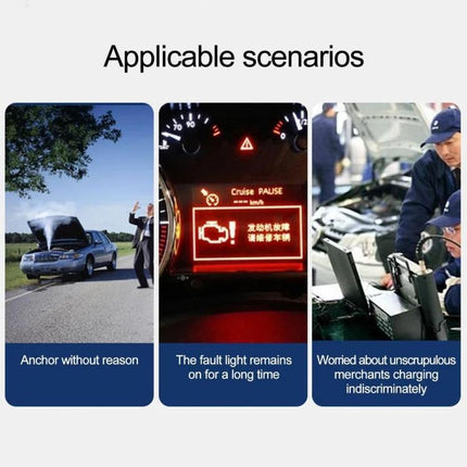 Reliable Companion for Everyday Car Maintenance and Checks - OBD2 scanner diagnosing dashboard warning lights and real-time vehicle data