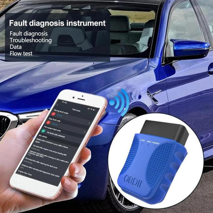 Reliable Companion for Everyday Car Maintenance and Checks - OBD2 smartphone scanner diagnosing dashboard codes