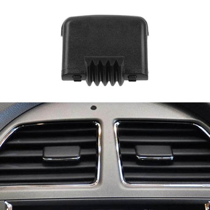 Air Outlet Paddle Black For Car Interior Replacement - black vent paddle installed on dashboard air outlet