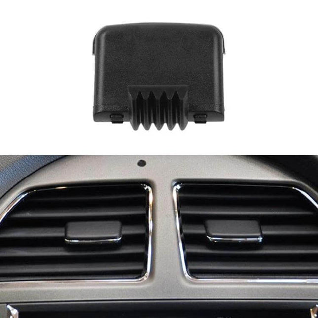 Air Outlet Paddle Black For Car Interior Replacement - black vent paddle installed on dashboard air outlet
