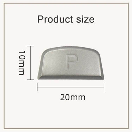 Gear Shift Button Cover for Land Rover Range Rover Jaguar Left Drive slim 20mm x 10mm anti-scratch protective cap for parking P button