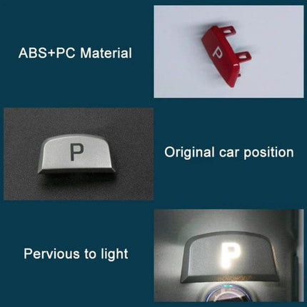 Gear Shift Button Cover for Land Rover Range Rover Jaguar Left Drive slim ABS+PC protective cap P parking button anti-scratch edge