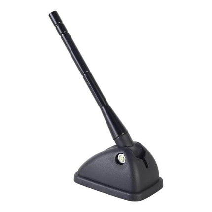 Car Roof Antenna Mast with Adhesive for Signal Enhancement – black aluminum alloy decorative mast with adhesive base for car roof or trunk