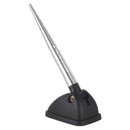 Durable Car Roof Antenna Mast for Improved Radio Reception decorative silver mast on black base for sedan SUV customization