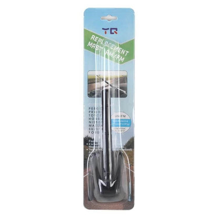 Roof-Mounted Car Radio Antenna for Signal Enhancement decorative roof-mounted fake radio antenna in retail blister pack