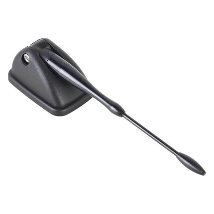 15.5cm Aluminum Car Roof Antenna Mast for Radio Signal - sleek decorative aluminum car roof antenna mast in black, aftermarket styling accessory