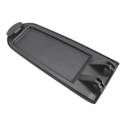Center Armrest Box Cover For Volkswagen Jetta Golf Bora replacement plastic–leather armrest lid, durable soft elastic leather surface, black
