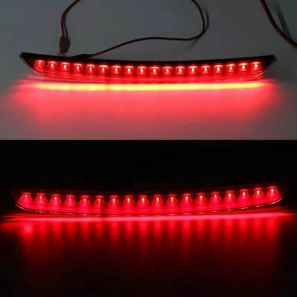 Audi TT LED High Position Brake Light For Night Driving illuminated red LED high-mount brake lamp for Audi TT MK2 8J 2006–2014