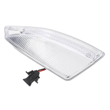 Left Side Turn Signal Light for Mercedes-Benz C Class W204 - clear replacement lens with connector, non-destructive easy-fit