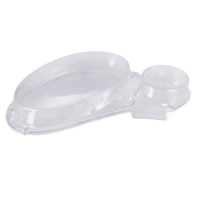 Mercedes-Benz E-Class Left Headlight Protective Cover clear polycarbonate driver-side headlamp shield for UV, debris and impact protection