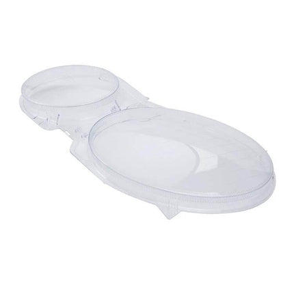 Mercedes-Benz E-Class Left Headlight Protective Cover clear polycarbonate driver-side headlamp shield for UV, debris and impact protection