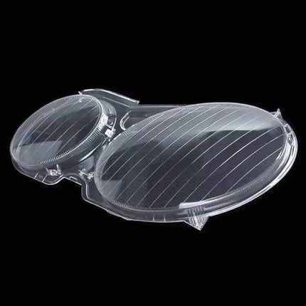 Mercedes-Benz E-Class Left Headlight Protective Cover clear polycarbonate driver-side lens shield protecting against debris and UV