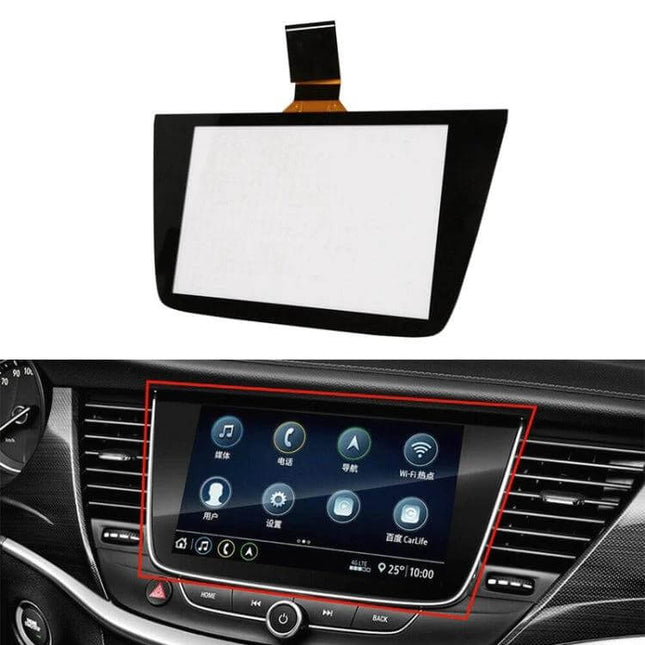 Replacement 8-Inch Capacitive Touch Screen for Opel Astra K installed replacement screen for infotainment system
