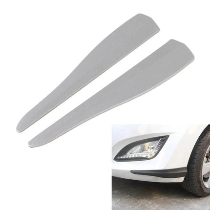 Carbon Fiber Silicone Bumper Strip for Car Door Protection - grey carbon-fiber textured silicone bumper guards for preventing scratches and dings on vehicle doors
