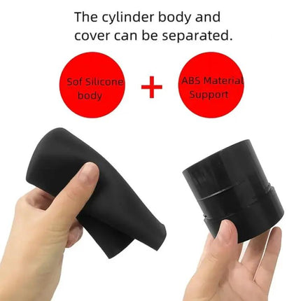 Car Multifunctional Mini Trash Can Black For Car Cabin