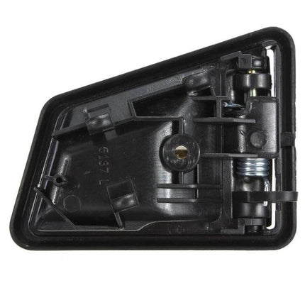 Left Front Inside Door Handle Replacement For Suzuki Vitara black plastic left front inner door handle replacement showing mounting and spring mechanism