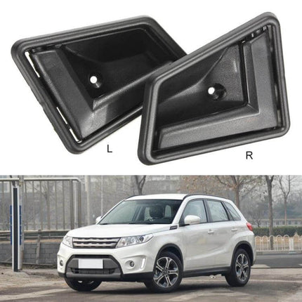 Inside Door Handle For Vitara Right Front Replacement - black ABS interior door handle set for Suzuki Vitara 1988–1999, left and right pieces