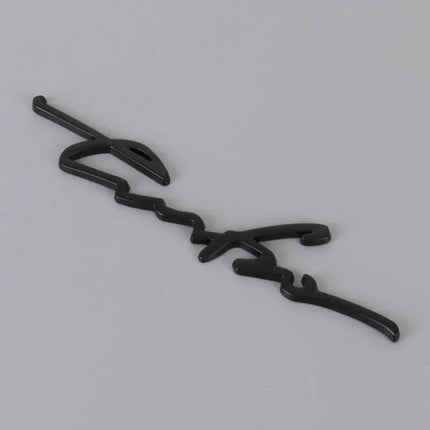 Personalized Aluminum Alloy Decorative Car Stickers, 16cm Width