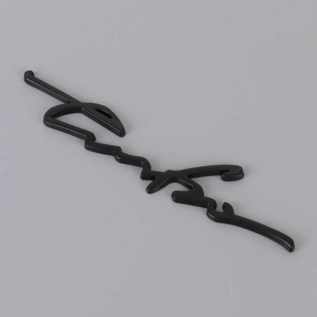 Personalized Aluminum Alloy Decorative Car Stickers, 16cm Width | Syndmart
