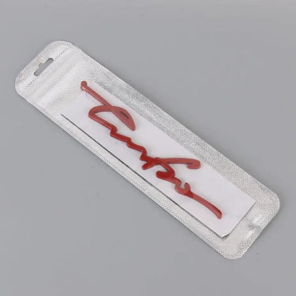 Personalized Aluminum Alloy Decorative Car Stickers, 16cm Width