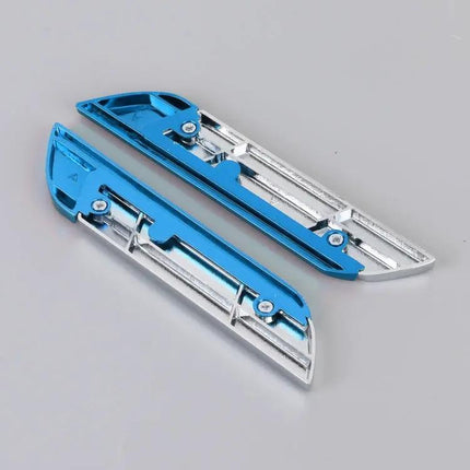 Durable Aluminum Alloy Personalized Turbo Decorative Stickers for Cars