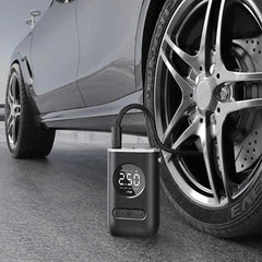 Portable Wireless Digital Tire Pump with LED Indicator