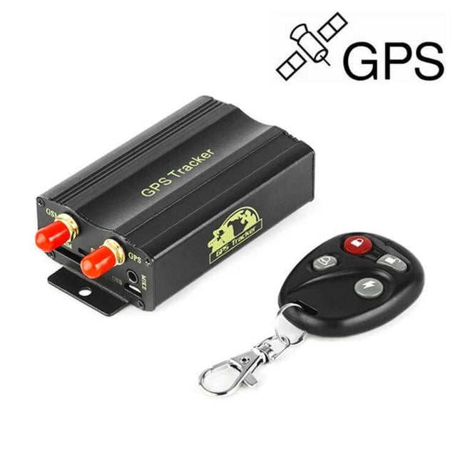 Deaoke Wireless GPS Tracker for Vehicle Security with Remote Control compact GSM GPS tracker with remote control key fob for car security