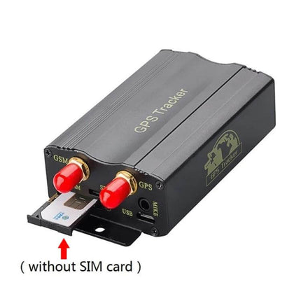 Deaoke Wireless GPS Tracker for Vehicle Security with Remote Control compact GSM GPS tracker device with SIM slot and USB for fleet monitoring