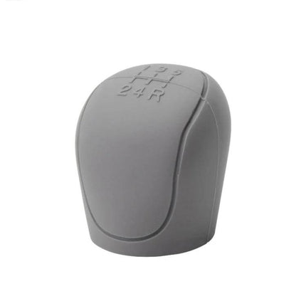 Ford Silicone Dustproof Shift Knob Cover, Size 5, Everyday Use - gray high-resilience silicone protective sleeve for gear shift