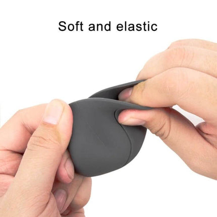 Ford Silicone Dustproof Shift Knob Cover, Size 5, Everyday Use – flexible soft elastic silicone sleeve showing hands stretching cover