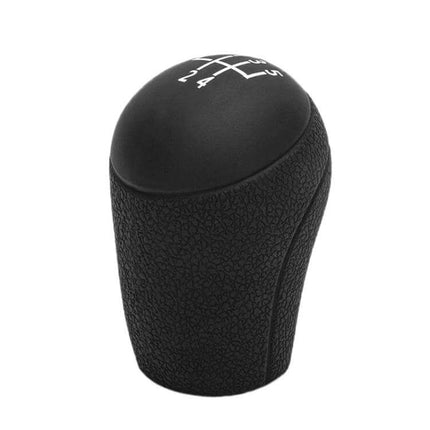 Volkswagen 5-Speed Silicone Shift Knob Cover For Daily Use black textured grip close-up, soft silicone for comfort and reduced heat transfer