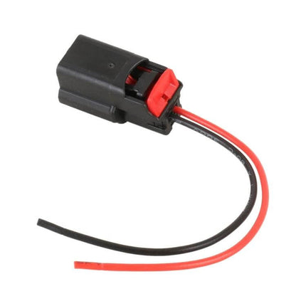 Toyota Fog Light Switch With Cable For Front Panel Use plug-and-play 2-wire female connector with red and black wires