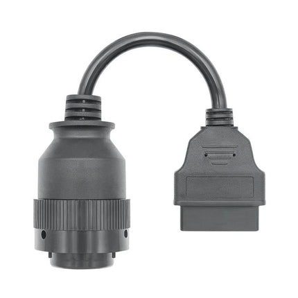 Essential Adapter for Car Maintenance and Diagnostics - black plastic diagnostic plug adapter for easy vehicle system connection