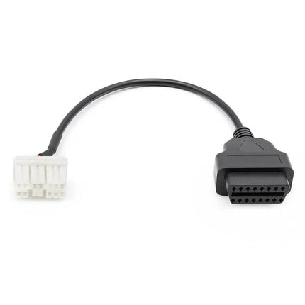 Accessory for Tesla Model X and S Vehicle Maintenance black diagnostic plug adapter cable for 2012-2015 Model X S lightweight plastic