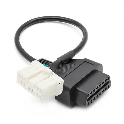 Accessory for Tesla Model X and S Vehicle Maintenance - plastic diagnostic plug cable for 2012-2015 models, lightweight at-home maintenance tool