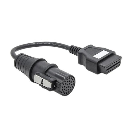 OBD Adapter Cable for Iveco Truck Maintenance Needs — 30-pin to 16-pin OBD2 diagnostic adapter cable for Iveco trucks