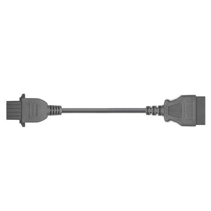 Adapter Cable for Volvo Truck Maintenance in Daily Use - 8-pin Volvo to OBD2 16-pin diagnostic adapter cable for routine checks and roadside troubleshooting
