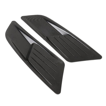 Carbon Fiber Decorative Stickers for Car Hood and Fenders black textured hood and fender decals protecting paint and adding sporty look
