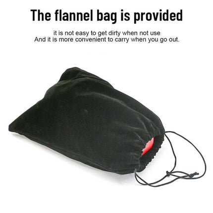 Reliable Tool for Everyday Vehicle Battery Checks in a black flannel carrying bag for easy storage and transport