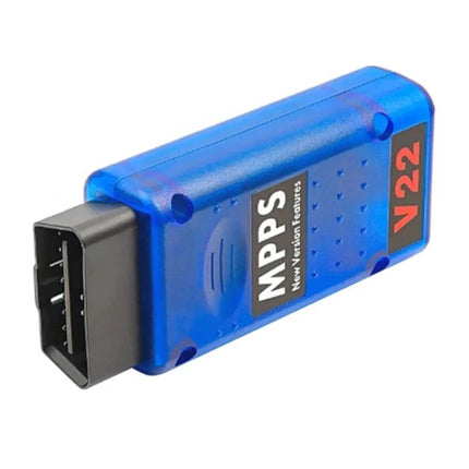 Reliable Tool for Everyday Vehicle Maintenance and Tuning - blue MPPS V22 ECU programmer for diagnostics and ECU read/write