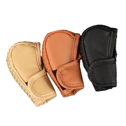 Universal Gear Shift Knob Cover Ice Silk For Cars Everyday Use - PU outer shell with ice silk lining, 12x7cm, protects and refreshes worn knobs