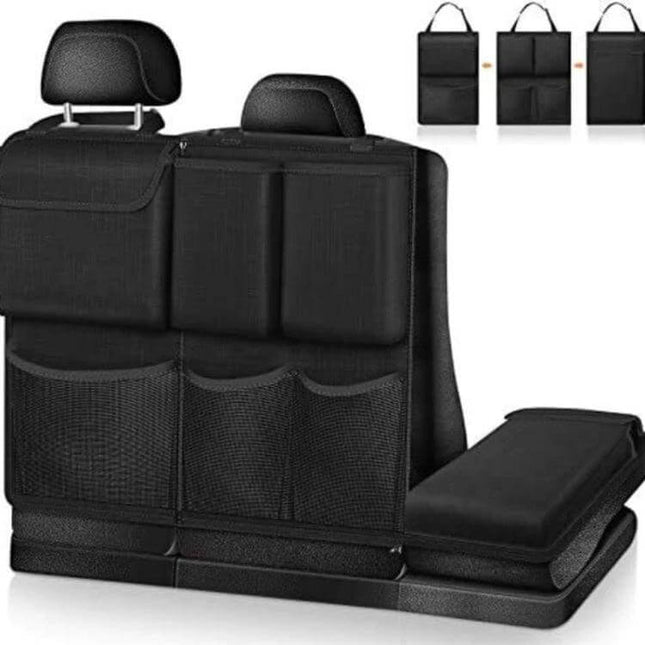 Car Trunk Hanging Storage Bag Oxford Cloth Organizer with multiple pockets for groceries tools travel gear and easy hanging installation